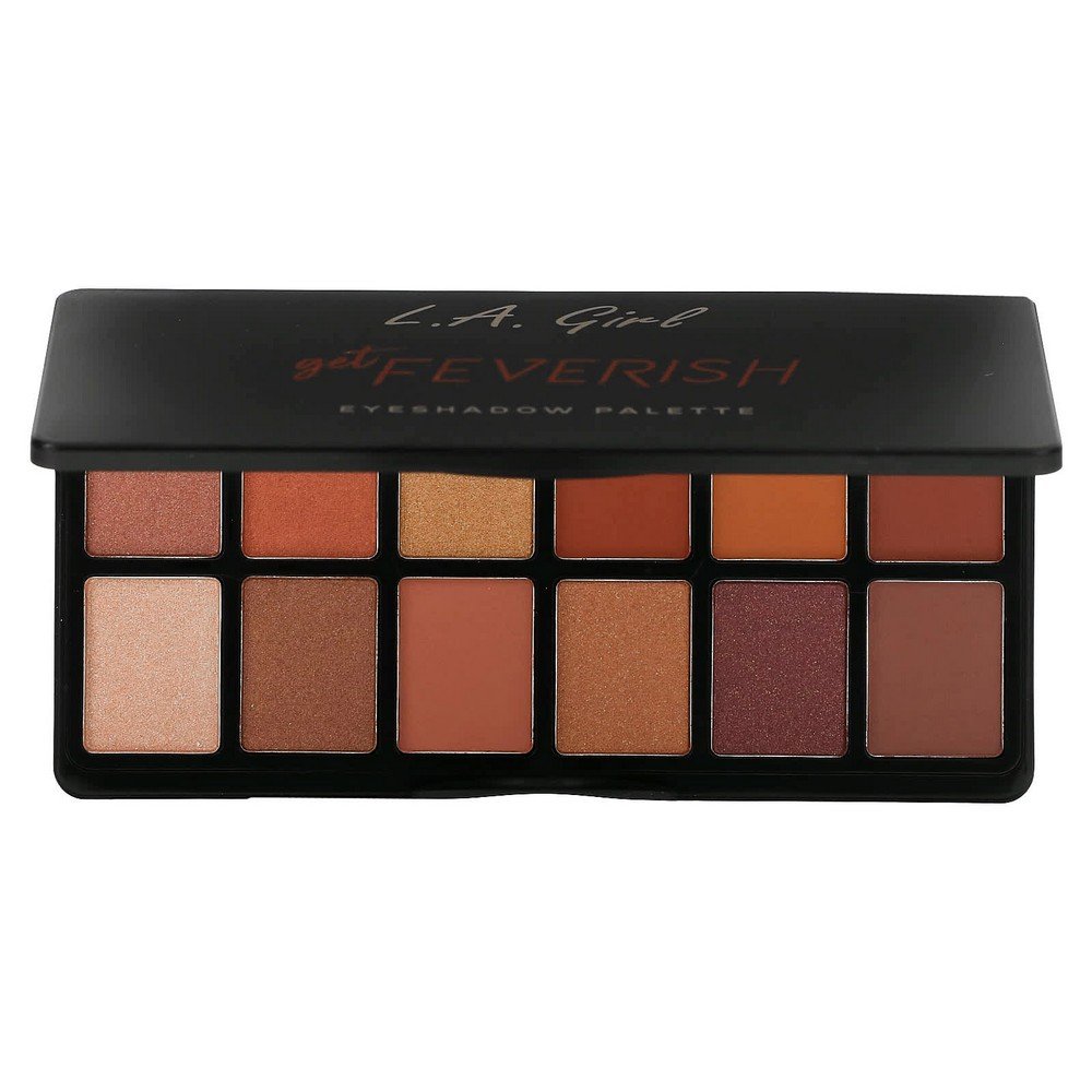 L.A. Girl, Eyeshadow Palette, GES415 Get Feverish, 0.035 oz (1 g) Each,L.A. Girl, Get Feverish Lidschatten-Palette, 1 g pro Einheit