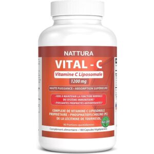 Liposomal Vitamin C - 1200 mg - 180 Veggie Caps, Liposomales Vitamin C – 1200 mg – 180 vegetarische Kapseln