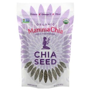Mamma Chia, Organic Chia Seeds, 340 g (12 oz.),Mamma Chia, Bio-Chiasamen, 340 g (12 oz.)