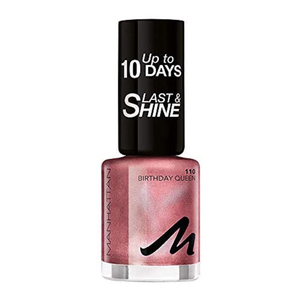 MANHATTAN Last & Shine Nail Polish, 8 ml,Last & Shine Nagellack, 8 ml