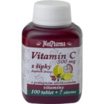 MedPharma Vitamin C 500 mg with arrows 107, MedPharma Vitamín C 500 mg s šípky 107