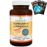 Medverita, Medverita Curcumin Piperine 60 capsules, Medverita Kurkumina Piperyna 60 kapsułek