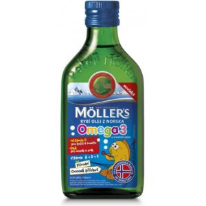 Mollers Omega 3 Fruit flavor 250 ml, Mollers Omega 3 Ovocná příchuť 250 ml