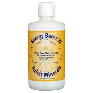 Morningstar Minerals, Energy Boost 70, Fulvine Minerals, 32 oz (946 ml),Morningstar Minerals, Energy Boost 70, Fulvine Mineralien, 946 ml (32 oz.)