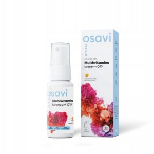 Multivitamin Coenzyme Q10, dietary supplement oral spray aerosol ,25, ml 1 pc,Multiwitamina Koenzym Q10, suplement diety spray doustny aerozol 25 ml 1 szt,Osavi
