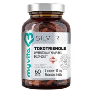 Myvita Silver Tocotrienols Deltagold With Annato 50Mg 60 Caps