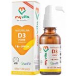 NATURAL VITAMIN D3, dietary supplement , 50, ml,NATURALNA WITAMINA D3, suplement diety, 50 ml,MyVita