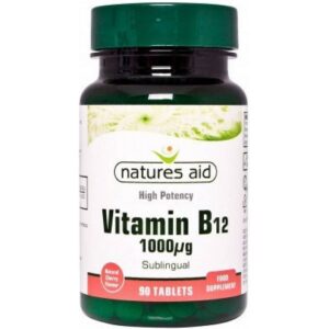 Natures aid Vitamín B12 1000 µg 90