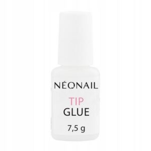 NEONAIL,Transparent nail tip glue with a brush, 7.5,g,Przezroczysty klej do końcówek paznokci z pędzelkiem, 7,5 g