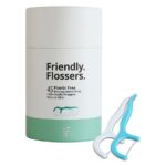 NFco Friendly Flossers Dental floss with toothpick 45 pcs
​