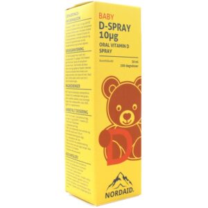 Nordaid D-spray 10 oral vitamin D 30 ml