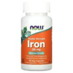 NOW Foods, Iron, Double Strength, 36 mg, 90 Vegetarian Capsules,NOW Foods, Eisen, Doppelstärke, 36 mg, 90 vegetarische Kapseln