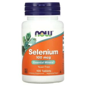 NOW Foods, Selenium, Selenium, 100 mcg, 100 Tablets,NOW Foods, Selenium, Selen, 100 mcg, 100 Tabletten