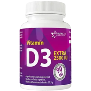 Nutricius,Nutricius Vitamin D3 EXTRA 2500 IU 90 tablets,Nutricius