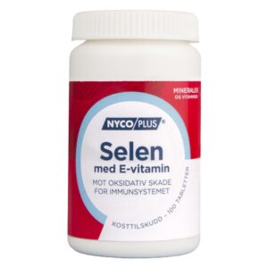 Nycoplus selenium w/vitamin E Tab 100 microg/22 mg