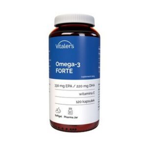 Vitaler's, Omega-3 FORTE 1000 mg 120 gel caps, Omega-3 FORTE 1000 mg 120 kapsułek żelowych