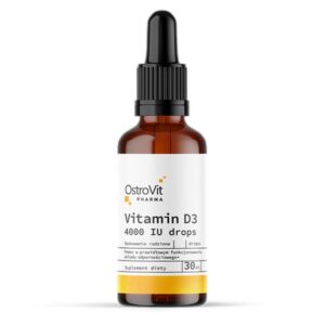 OstroVit,dietary supplement Vitamin D3 4000 in,30 ml ,suplement diety Witamina D3 4000 w kroplach, 30 ml,