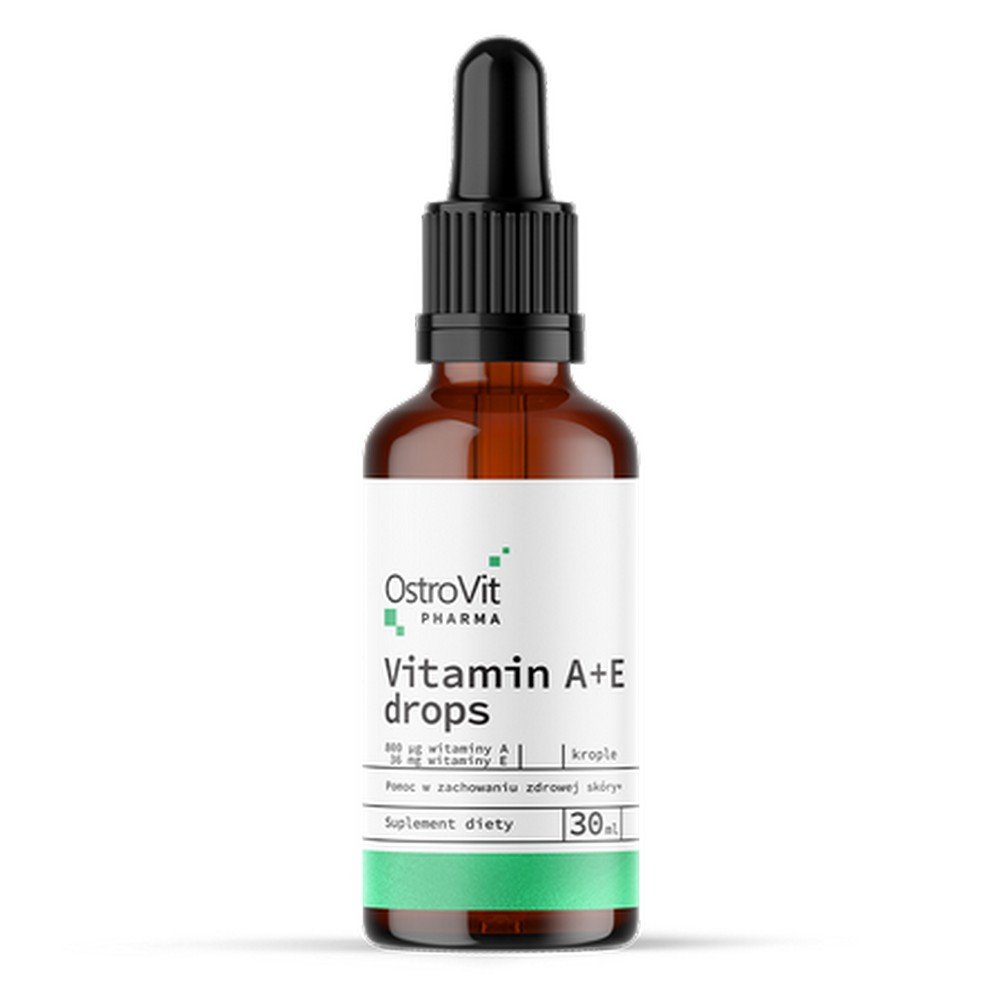 OstroVit,dietary supplement Vitamin,A+E 30 ml,suplement diety Witamina A+E krople 30 ml