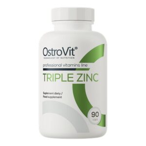 OstroVit,triple zinc dietary supplement, 90 pcs,suplement diety potrójny cynk, 90 szt,