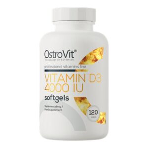 OstroVIt,Vitamin D3 4000 IU,120,Witamina Dz 4000 Yu, 120,