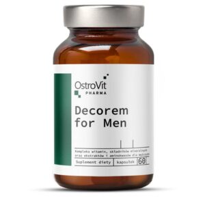 OstroVit,Vitamins Decorem For Men multivitamins,28 g 60 ml, 60 pcs,Witaminy Decorem For Men multiwitaminy,28 g 60 ml, 60 szt,