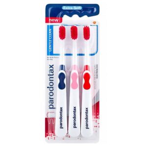 PARODONTAX Gentle Clean Triopack Toothbrush Extra Soft 3 pcs
​