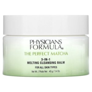 Physicians Formula, The Perfect Matcha, 3-in-1 Melting Cleansing Balm, 1.4 oz (40 g),Physicians Formula, The Perfect Matcha, 3-in-1, schmelzender Reinigungsbalsam, 40 g (1,4 oz.)