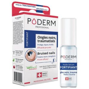 Poderm Fortifying Traumatized Black Nails 8ml,Poderm Fortifiant Ongles Noirs Traumatisés 8 ml