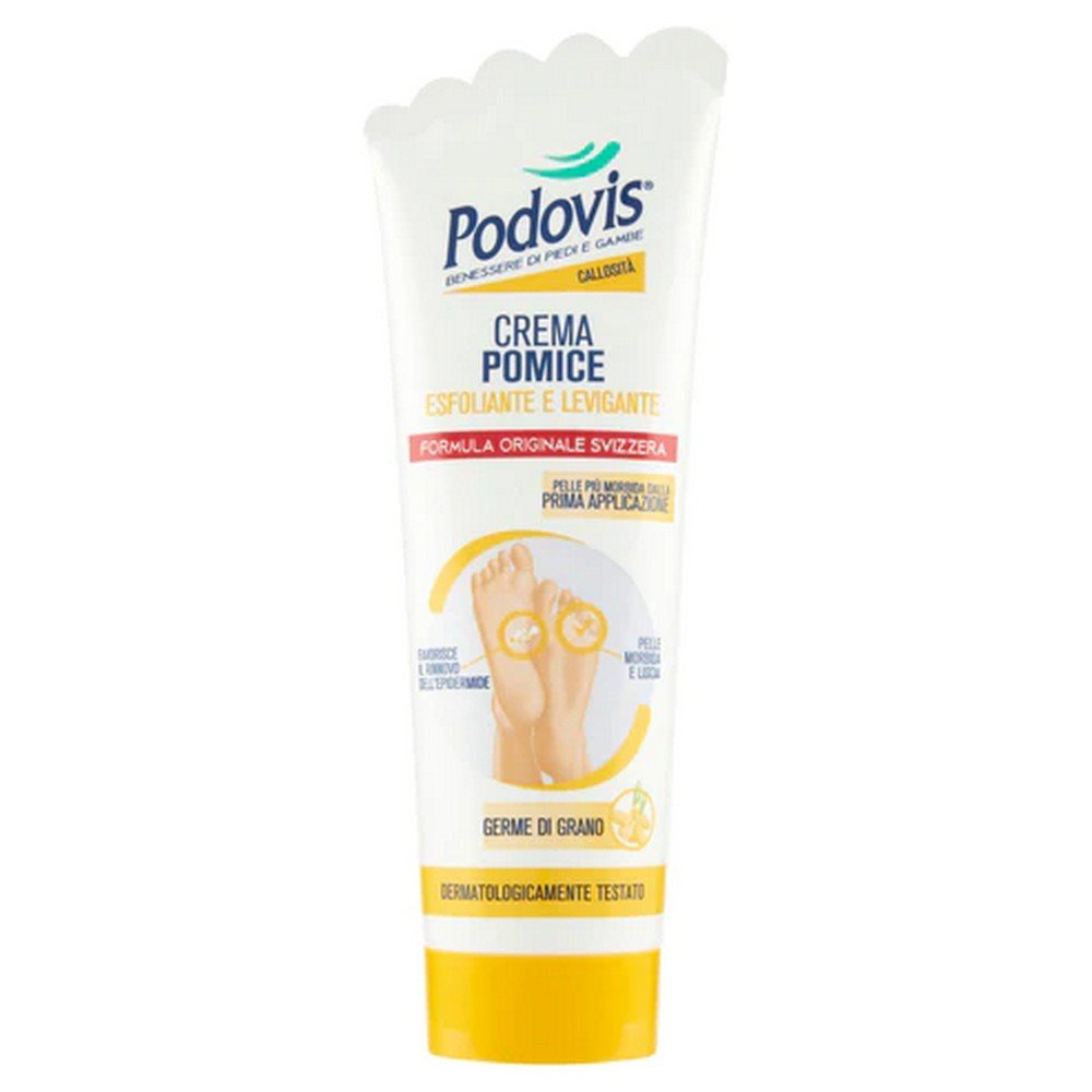 Podovis Exfoliating Pumice Cream (100ml),Podovis Crema Pomice Esfoliante (100ml),Tavola SPA
