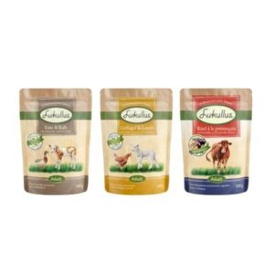 Lukullus Natural Grain-free Pouches 6 x 300g Mixed