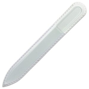 Mont Bleu s.r.o.,PRO Crystal Glass Nail File with 2-side filling surface,Skleněný pilník na nehty PRO Crystal s 2stranným plnicím povrchem
​