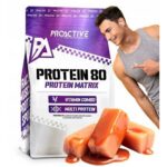 Protein supplement protein concentrate - WPC ProActive 700 g caramel flavor
