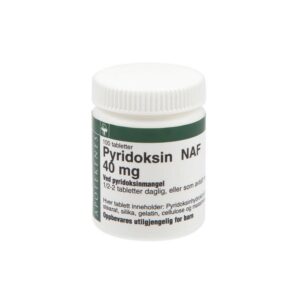 Pyridoksin NAF Tab 40 mg, 100