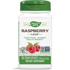 Raspberry (leaf), 450 mg, 100, Малина (лист), 450мг