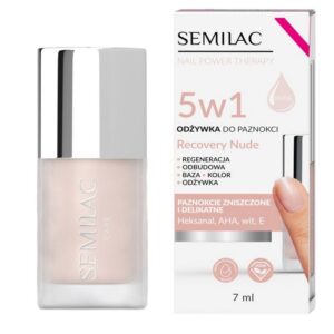 Semilac ,Nail Power Therapy 5in1 Recovery Nude ,7,ml,Nail Power Therapy 5w1 Recovery Nude,7,ml