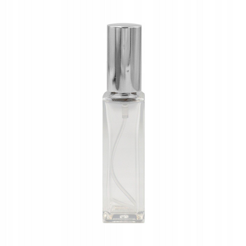 Senzi Cosmetics,Senzi Cosmetics silver atomizer bottle 10 ml,Flakon z atomizerem Senzi Cosmetics srebrny 10 ml