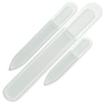 Mont Bleu s.r.o.,Set of 3 Glass Nail FIles T-BMS,Sada 3 skleněných pilníků na nehty T-BMS