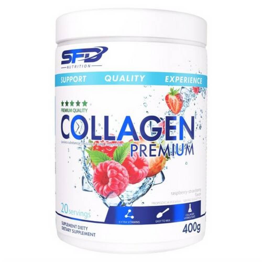 SFD Collagen supplement 400 g raspberry-strawberry