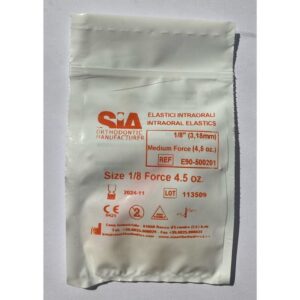 SIA Rubber pulls 1/8 medium 3.18mm - 100 pcs