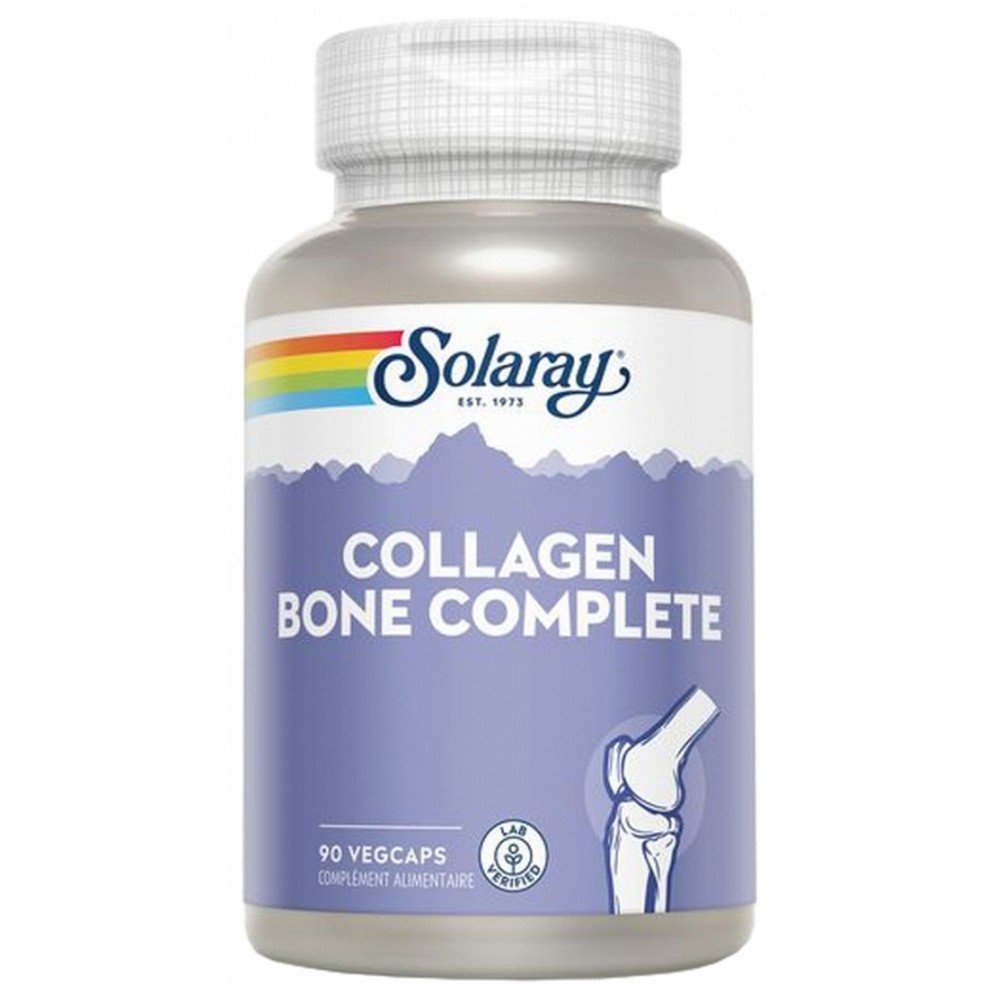 Solaray Collagen Bone Complete 90 capsules, Collagène Os Complet 90 gélules