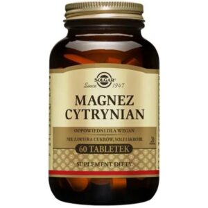 Solgar Magnesium citrate 60 tablets