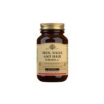 SOLGAR Skin Nails Hair 120 Capsules, Peau Ongles Cheveux 120 Gélules