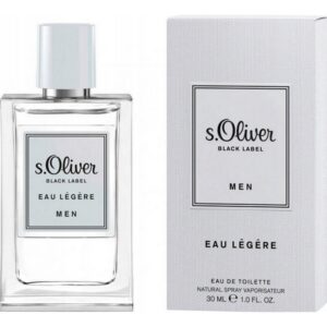 S.Oliver,S.OLIVER BLACK LABEL MEN'S PERFUME EDT 30ml.,S.OLIVER BLACK LABEL MĘSKIE PERFUMY EDT 30ml