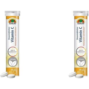 Sunlife Effervescent Tablets (Vitamin C, 1 x Pack of 20), Sunlife Effervescent Tablets (Vitamin C, 1 x Pack of 20)