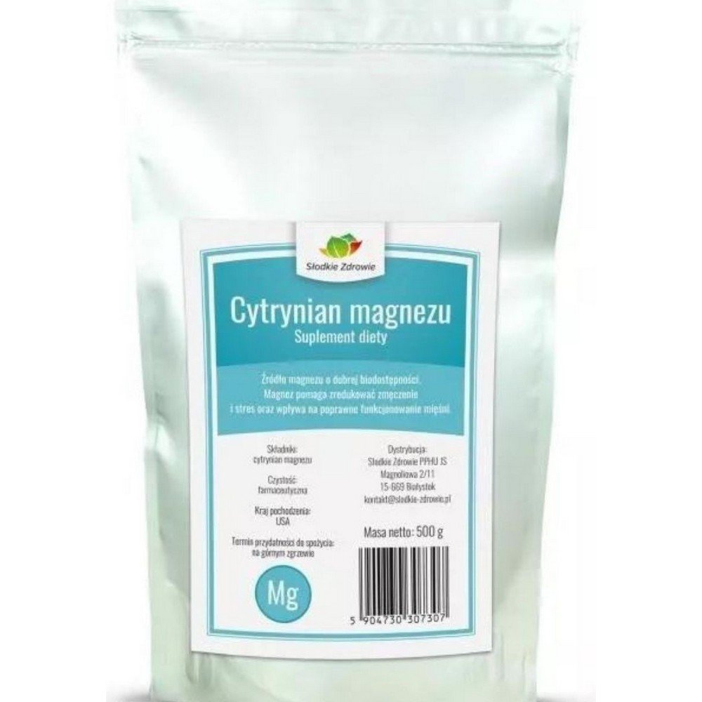 SWEET HEALTH MAGNESIUM CITRATE 500G