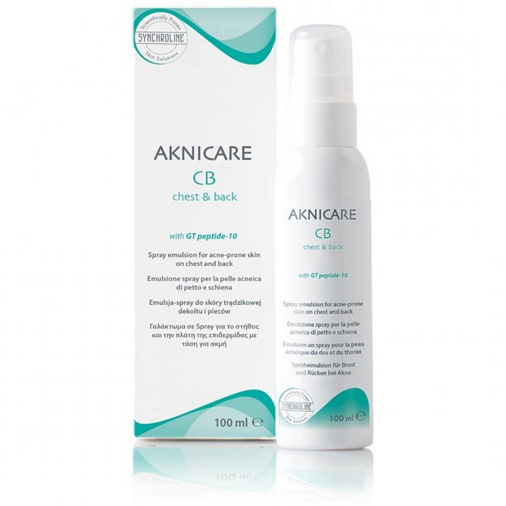 Synchroline Aknicare CB Chest and Back Emulsion for the back and neckline 100ml