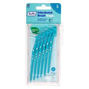TEPE Interdental brushes Angle blue 0.6 mm in blister pack 6 pcs
​