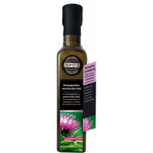 Topvet,Topvet Milk thistle cold-pressed Virgin Mary oil 0.25 l,Topvet Ostropestřec mariánský panenský olej lisovaný za studena 0,25 l