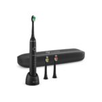 TRUELIFE SonicBrush Compact Black toothbrush in black design