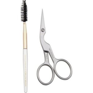 Tweezerman eyebrow scissors with brush,Tweezerman Augenbrauenschere mit Pinsel